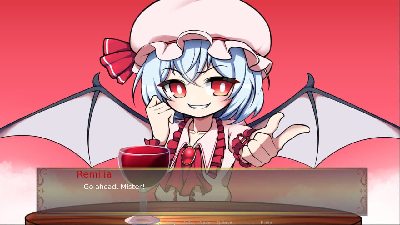 Save Me, Sakuya-san!: Remilia Scarlet's Coin and Glass Game screenshot 1