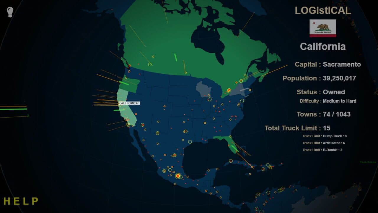 Logistical: USA - California screenshot 1