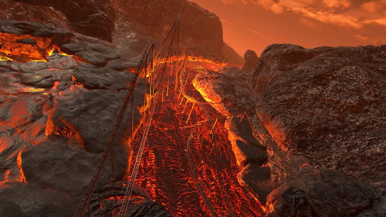 Epic Roller Coasters: Tuwhena Volcano screenshot 1