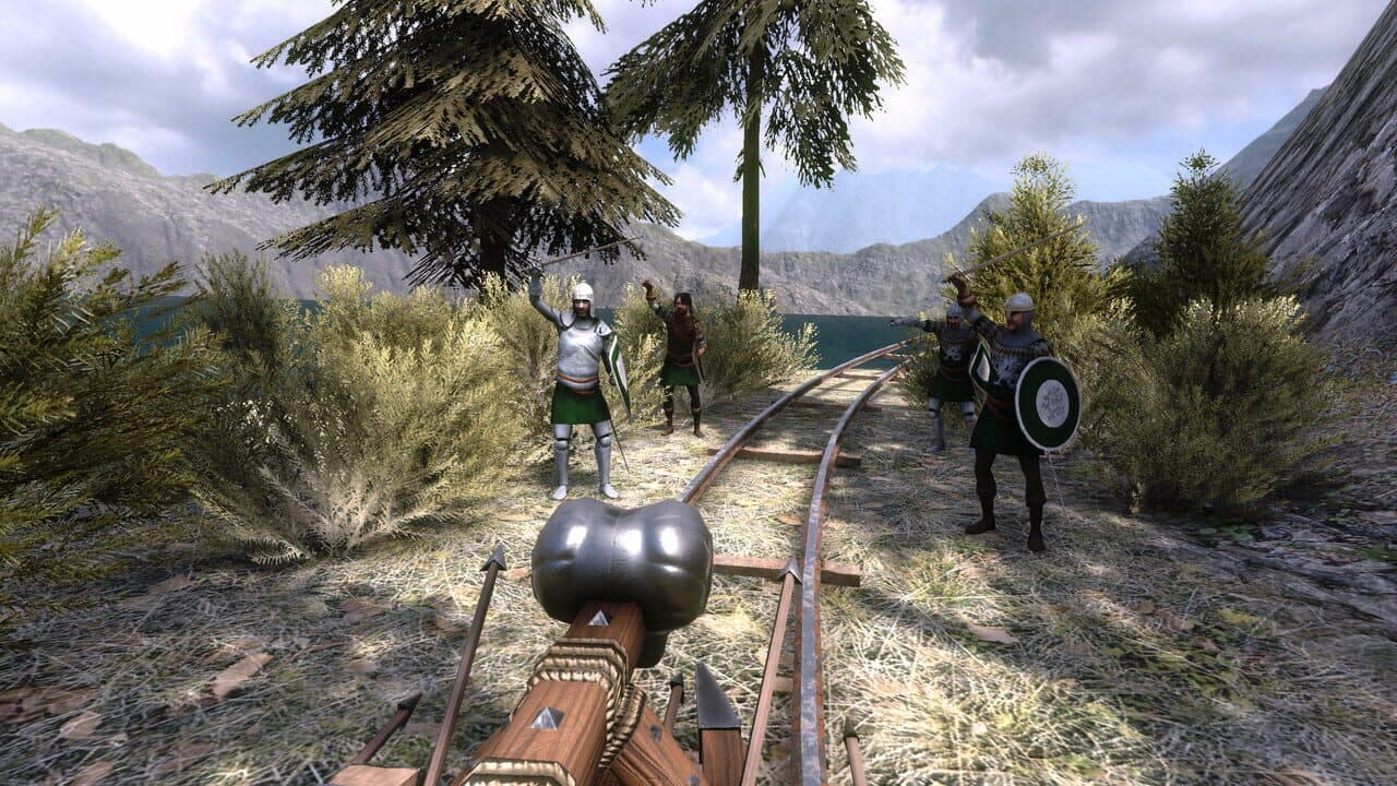 Epic Roller Coasters: Wyvern Siege screenshot 1