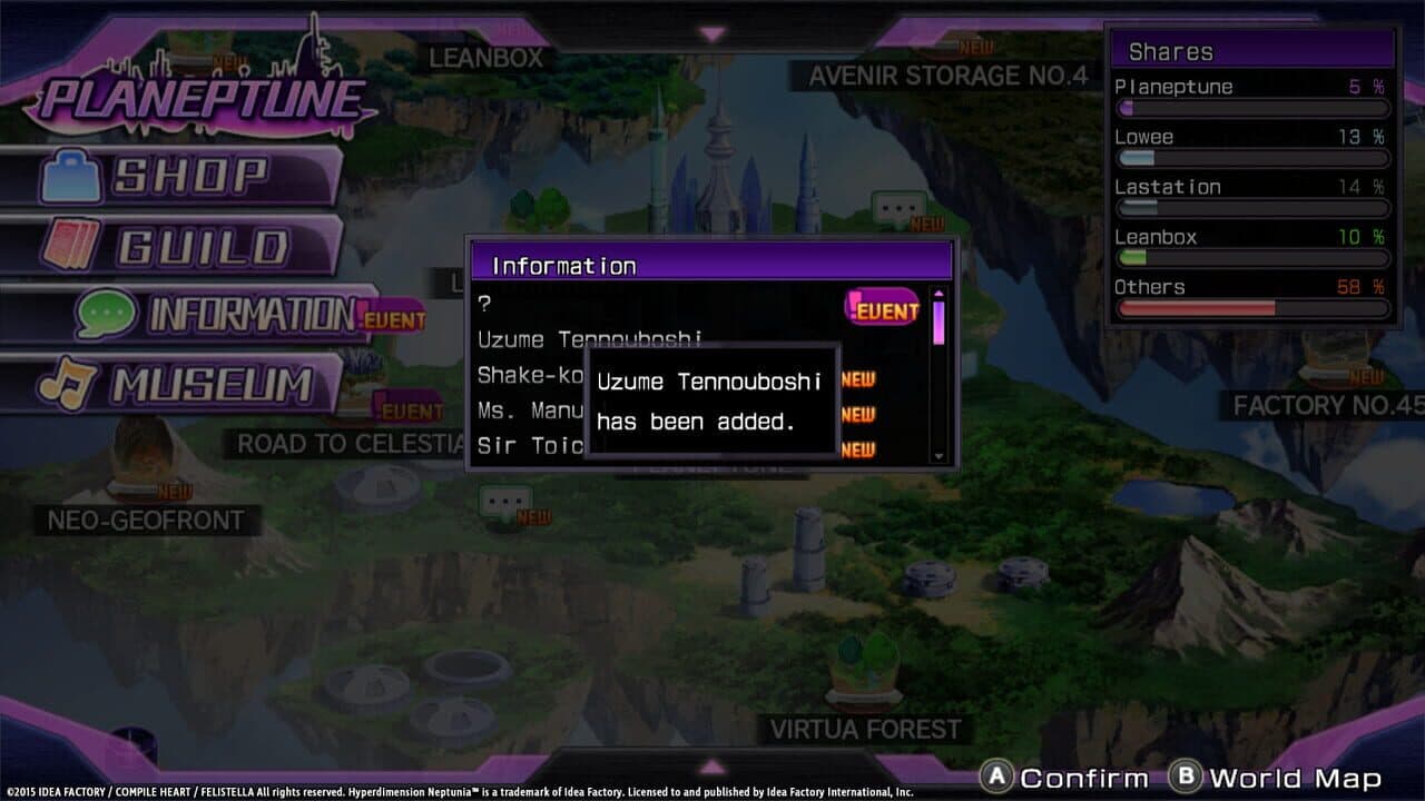 Hyperdimension Neptunia Re;Birth1: Uzume Battle Entry thumbnail 2