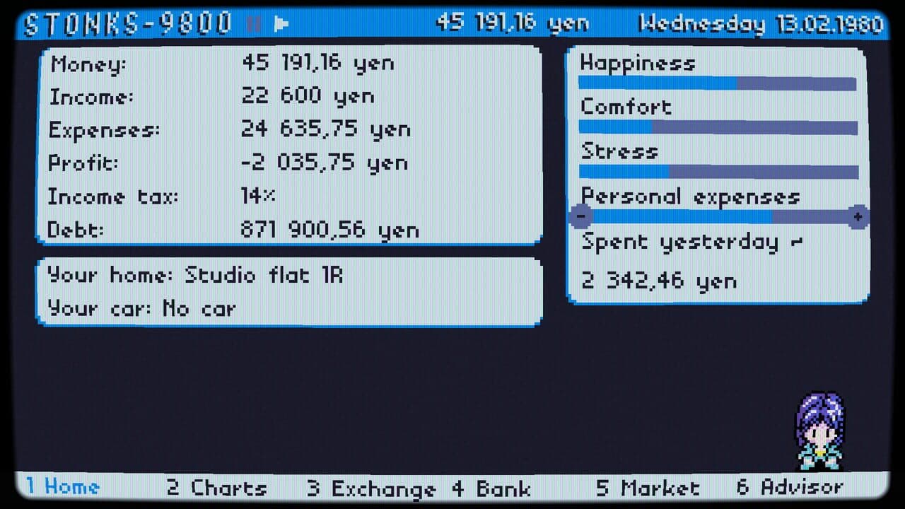 Stonks-9800: Stock Market Simulator thumbnail 9