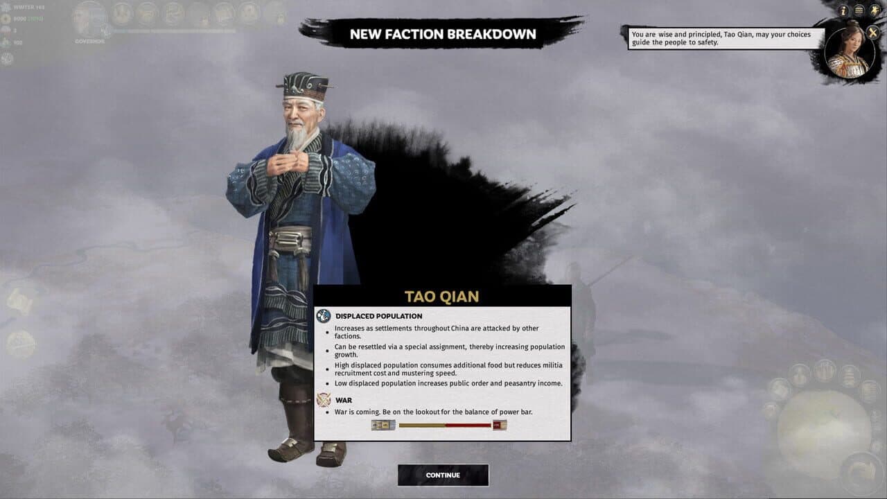 Total War: Three Kingdoms - Tao Qian thumbnail 2