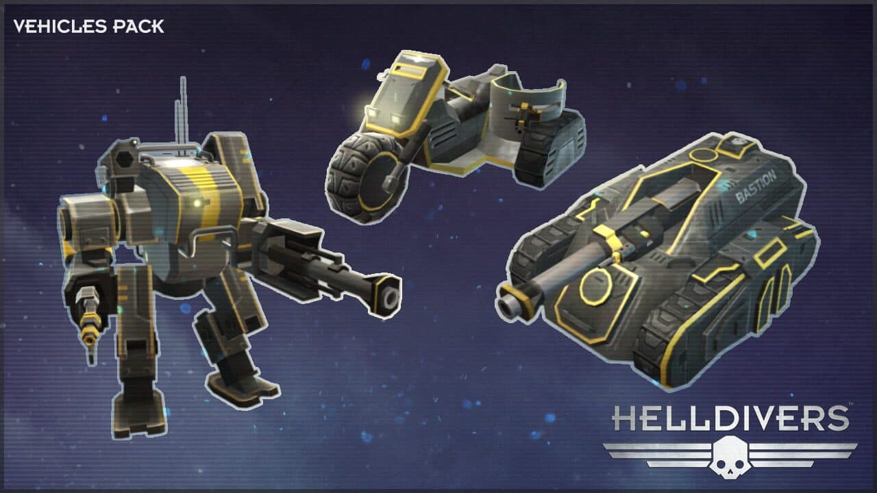 Helldivers: Vehicles Pack screenshot 1