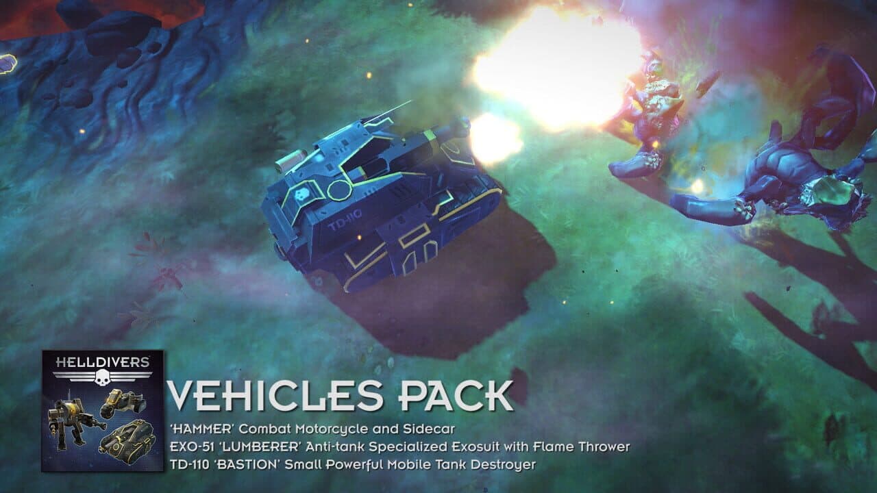 Helldivers: Vehicles Pack thumbnail 2