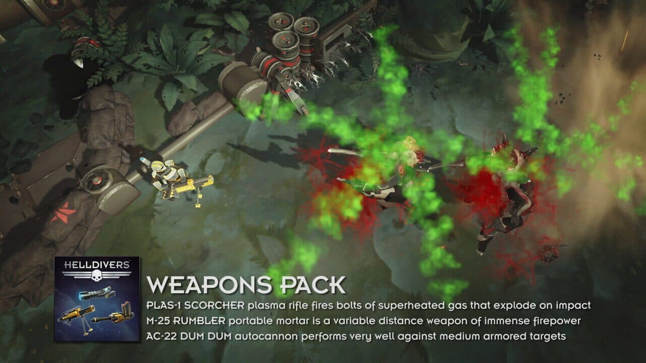 Helldivers: Weapons Pack thumbnail 3