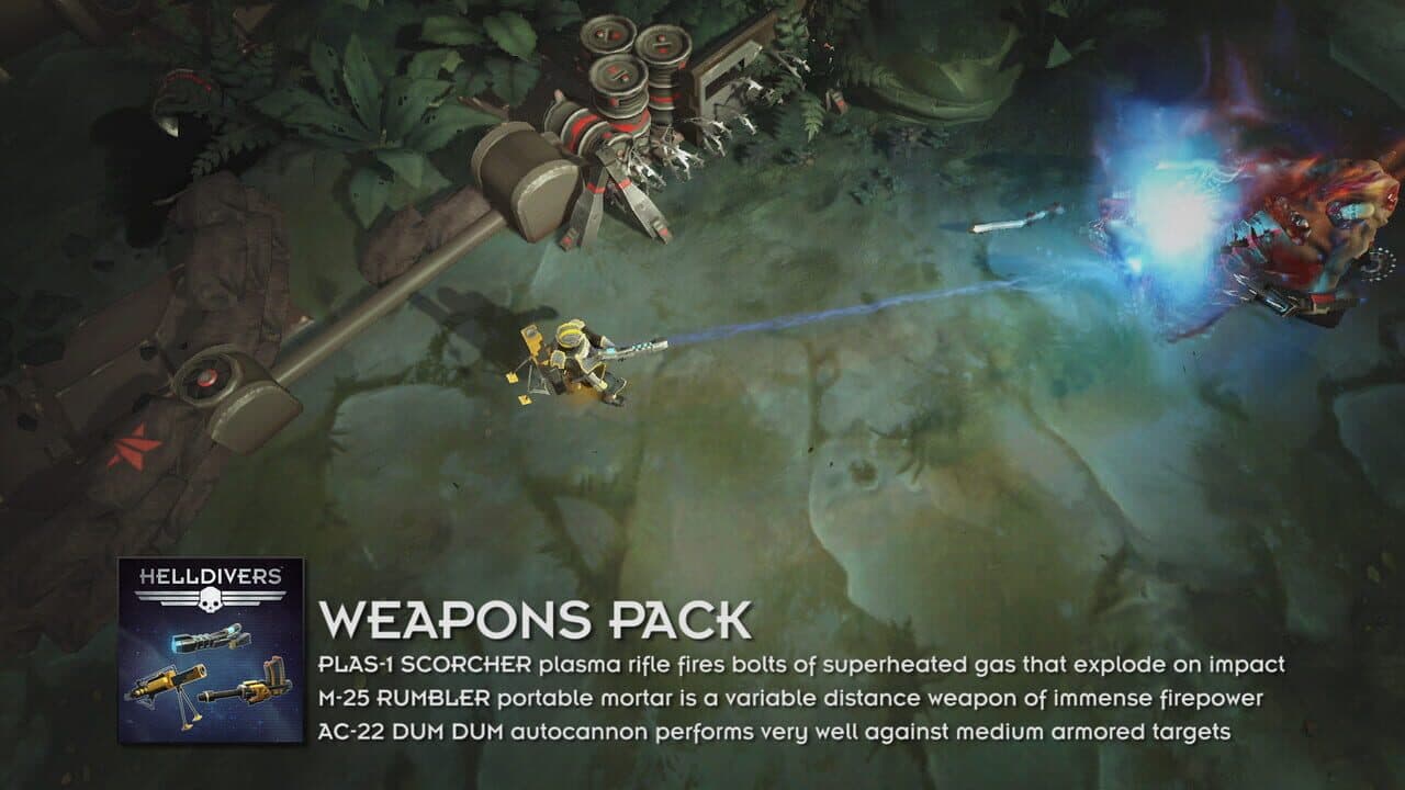 Helldivers: Weapons Pack thumbnail 4