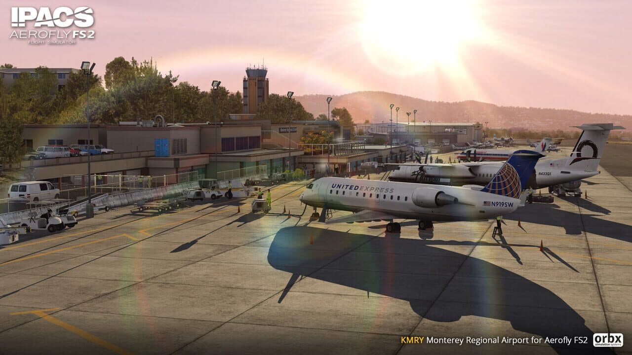 Aerofly FS 2 Flight Simulator: Orbx - Monterey Regional Airport screenshot 1