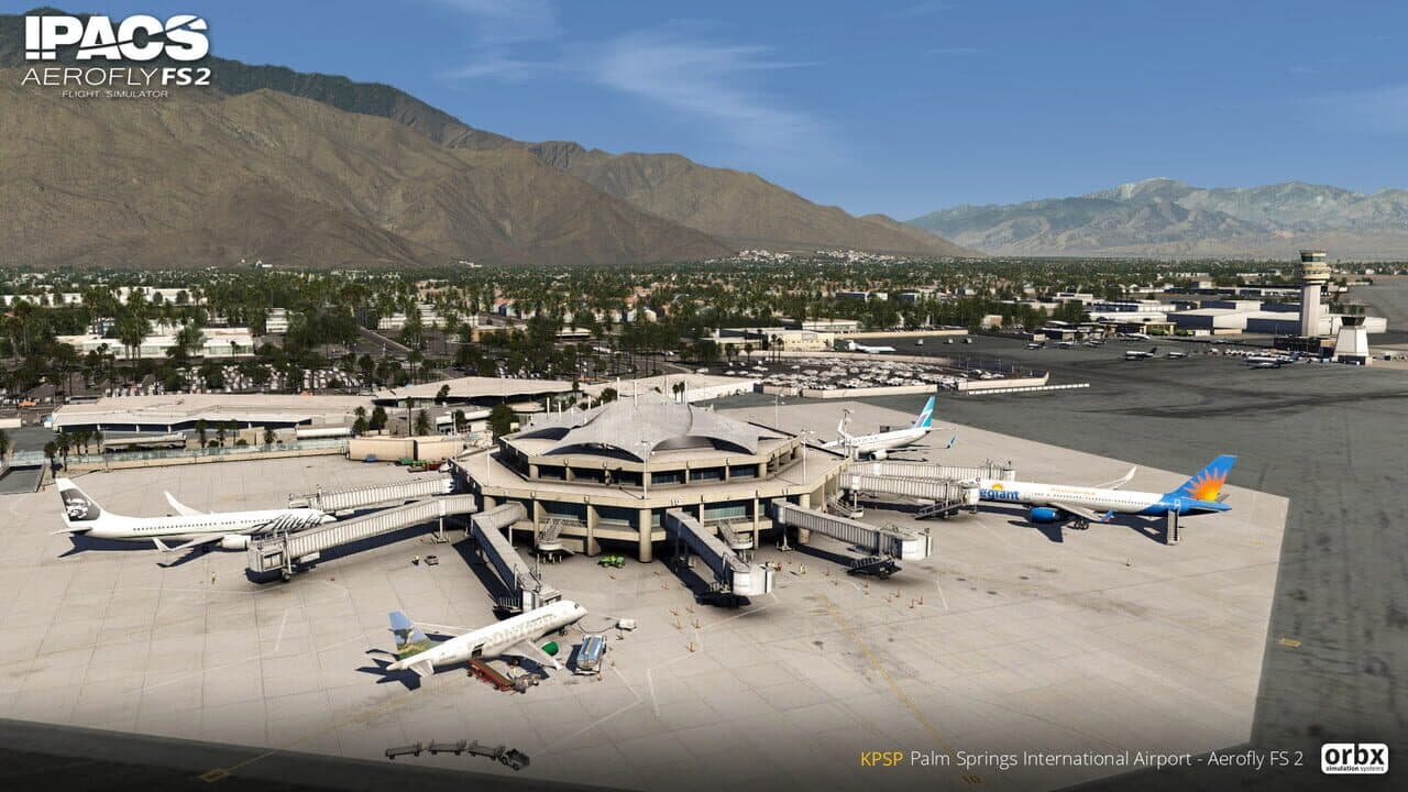 Aerofly FS 2 Flight Simulator: Orbx - Palm Springs International Airport thumbnail 12