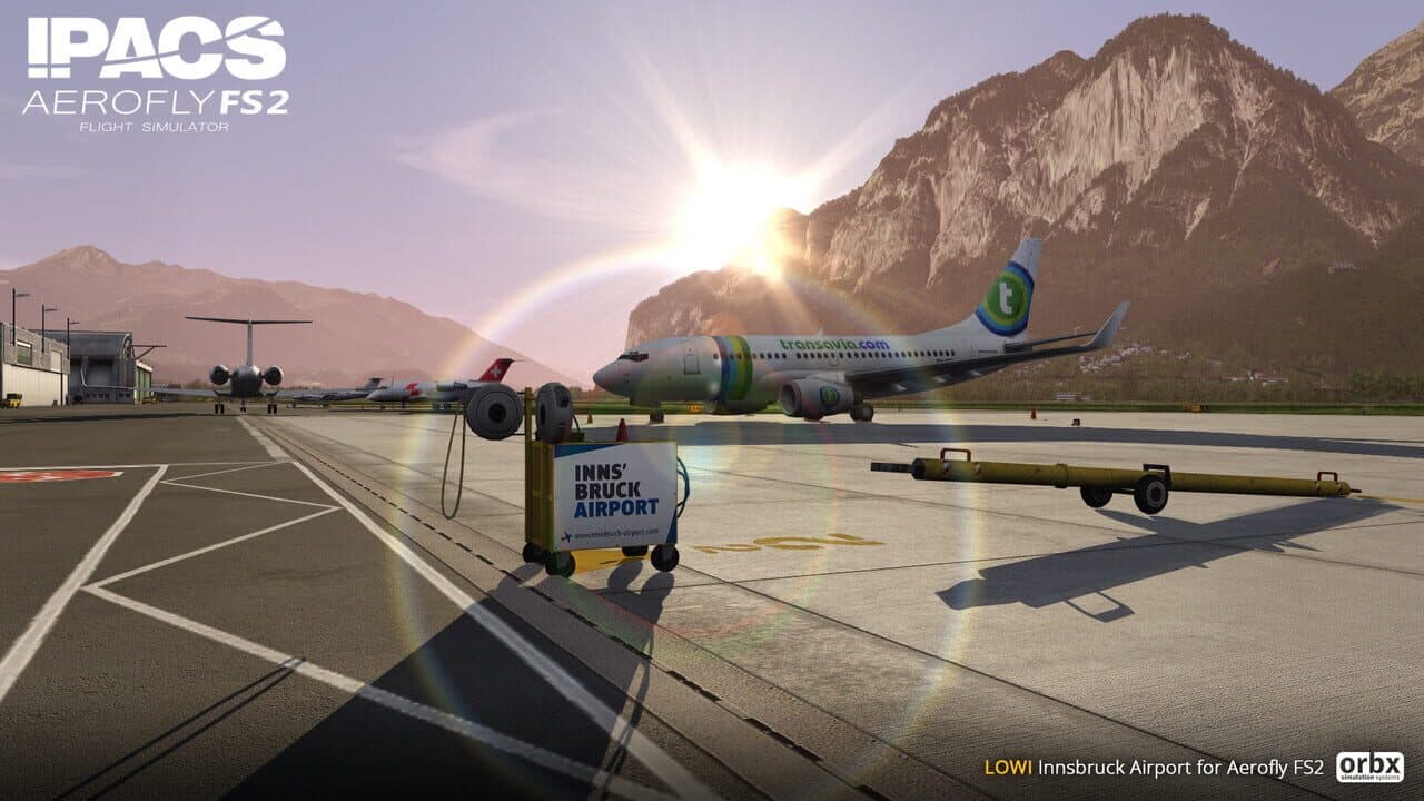 Aerofly FS 2 Flight Simulator: Orbx - Innsbruck Airport screenshot 1