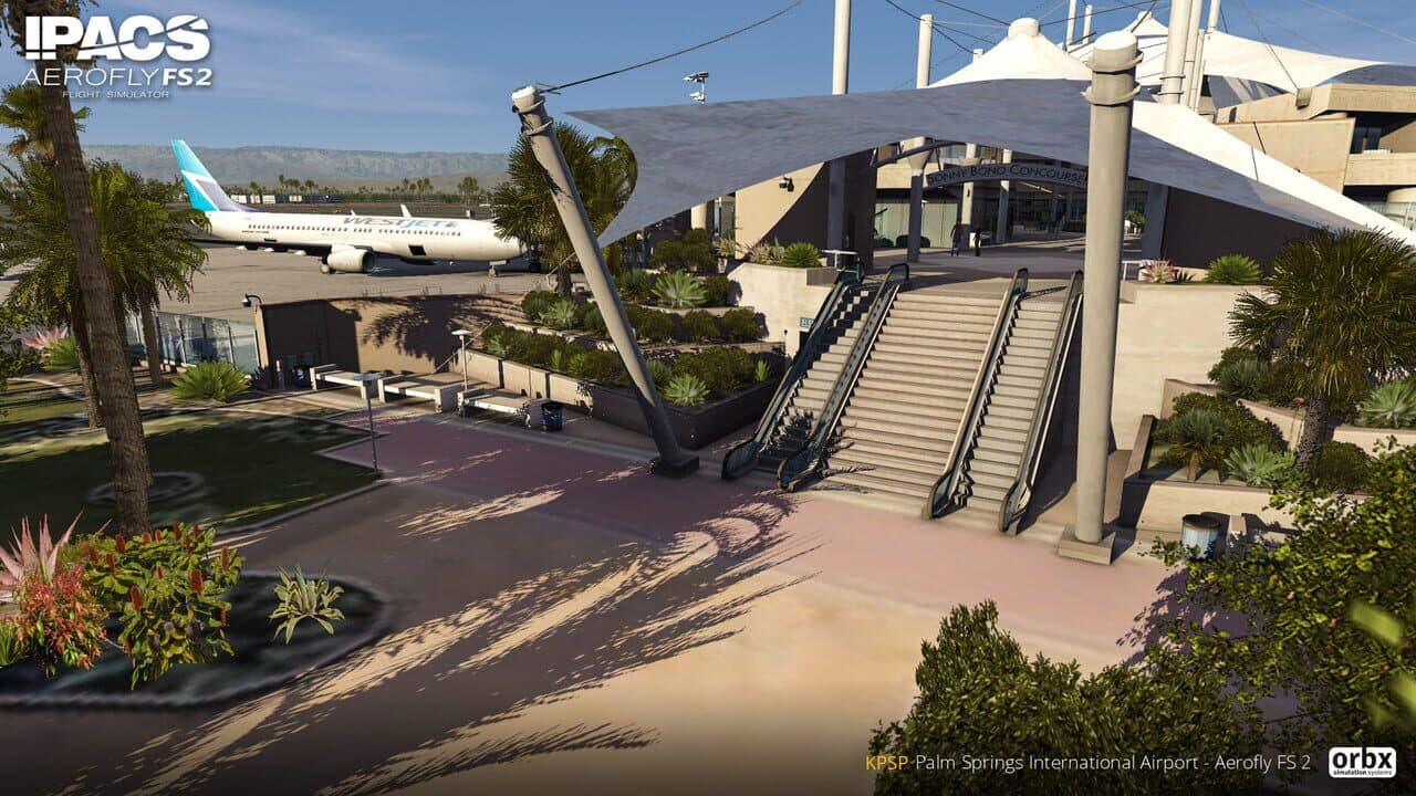 Aerofly FS 2 Flight Simulator: Orbx - Palm Springs International Airport thumbnail 3