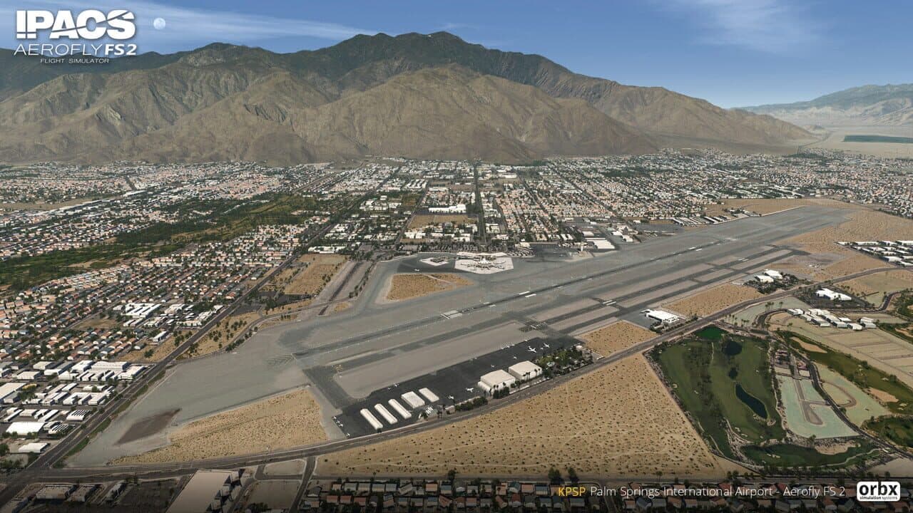 Aerofly FS 2 Flight Simulator: Orbx - Palm Springs International Airport screenshot 1