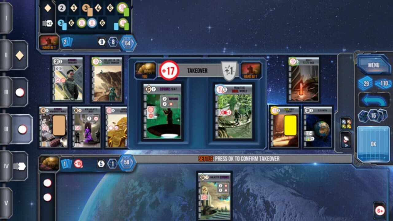 Race for the Galaxy: Rebel vs. Imperium screenshot 1