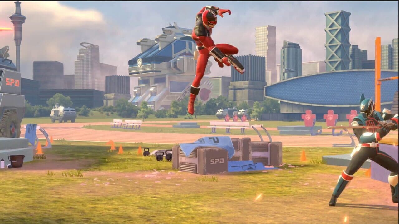 Power Rangers: Battle for the Grid - Eric Myers Time Force Quantum Ranger thumbnail 3