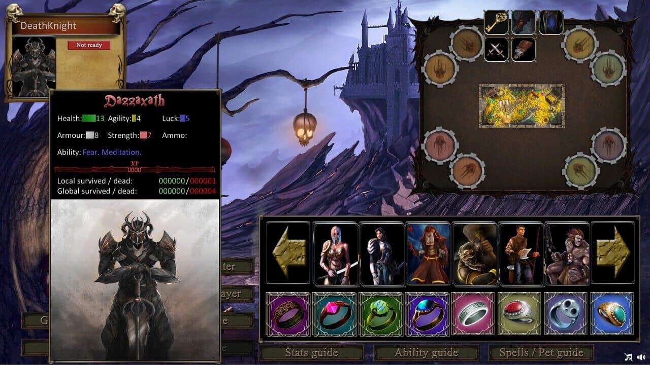 Castle Explorer: Heroes and rings screenshot 1