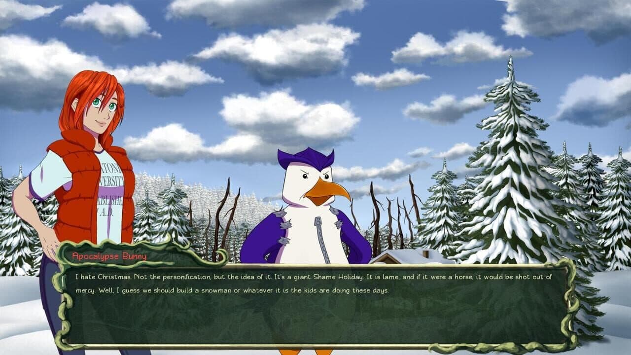 Super Army of Tentacles 3: XPack II.V - Apocalypse Bunny Saves Christmas screenshot 1