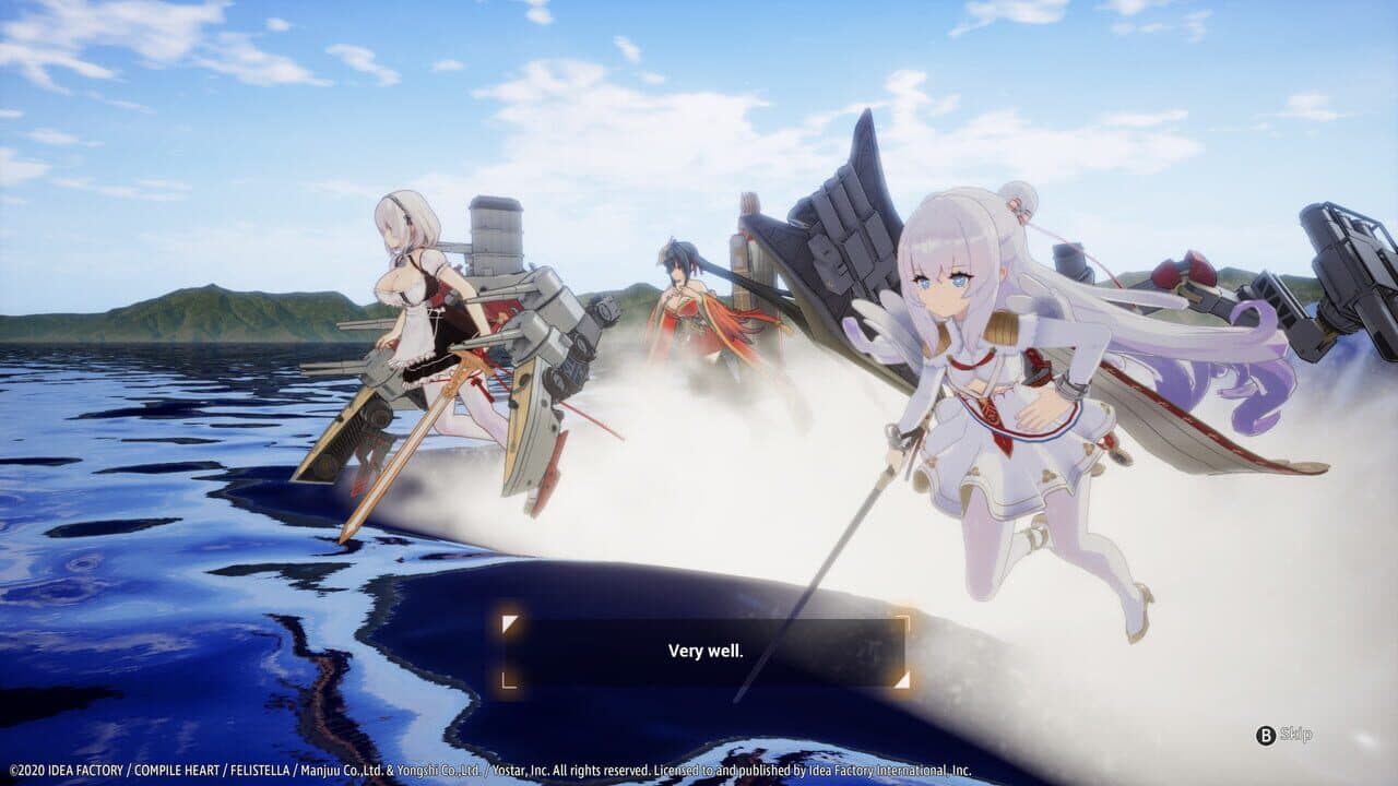 Azur Lane: Crosswave - Le Malin screenshot 1