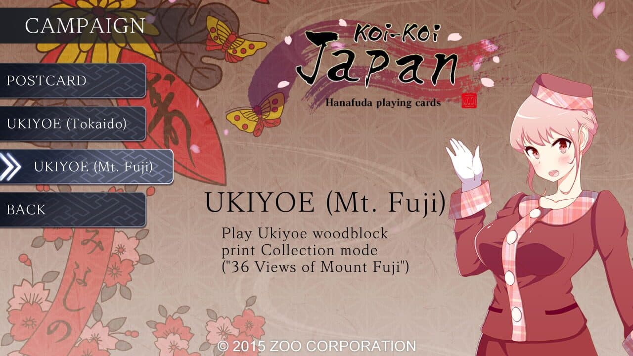 Koi-Koi Japan: Ukiyoe Tours Vol.2 screenshot 1
