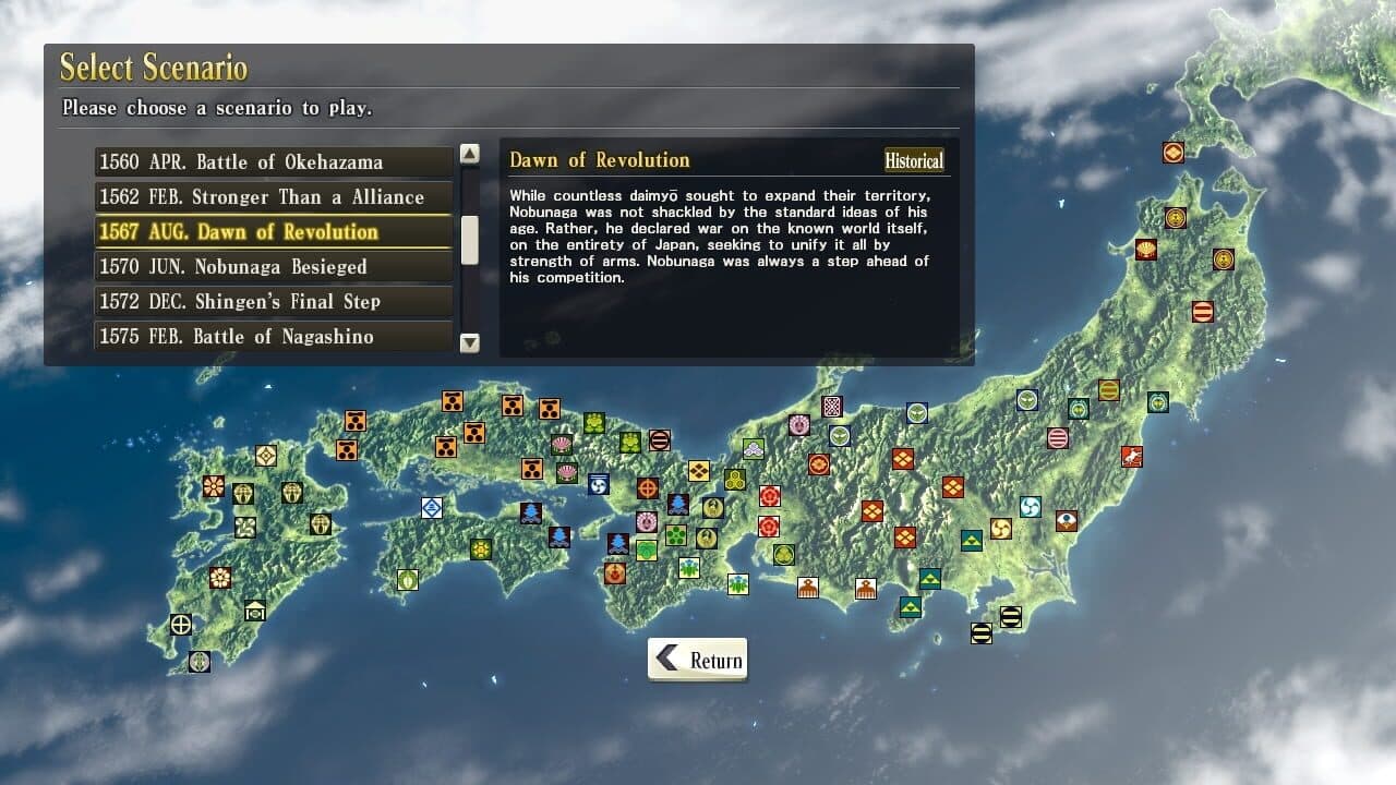 Nobunaga's Ambition: Sphere of Influence - Scenario 3: Dawn of Revolution thumbnail 5