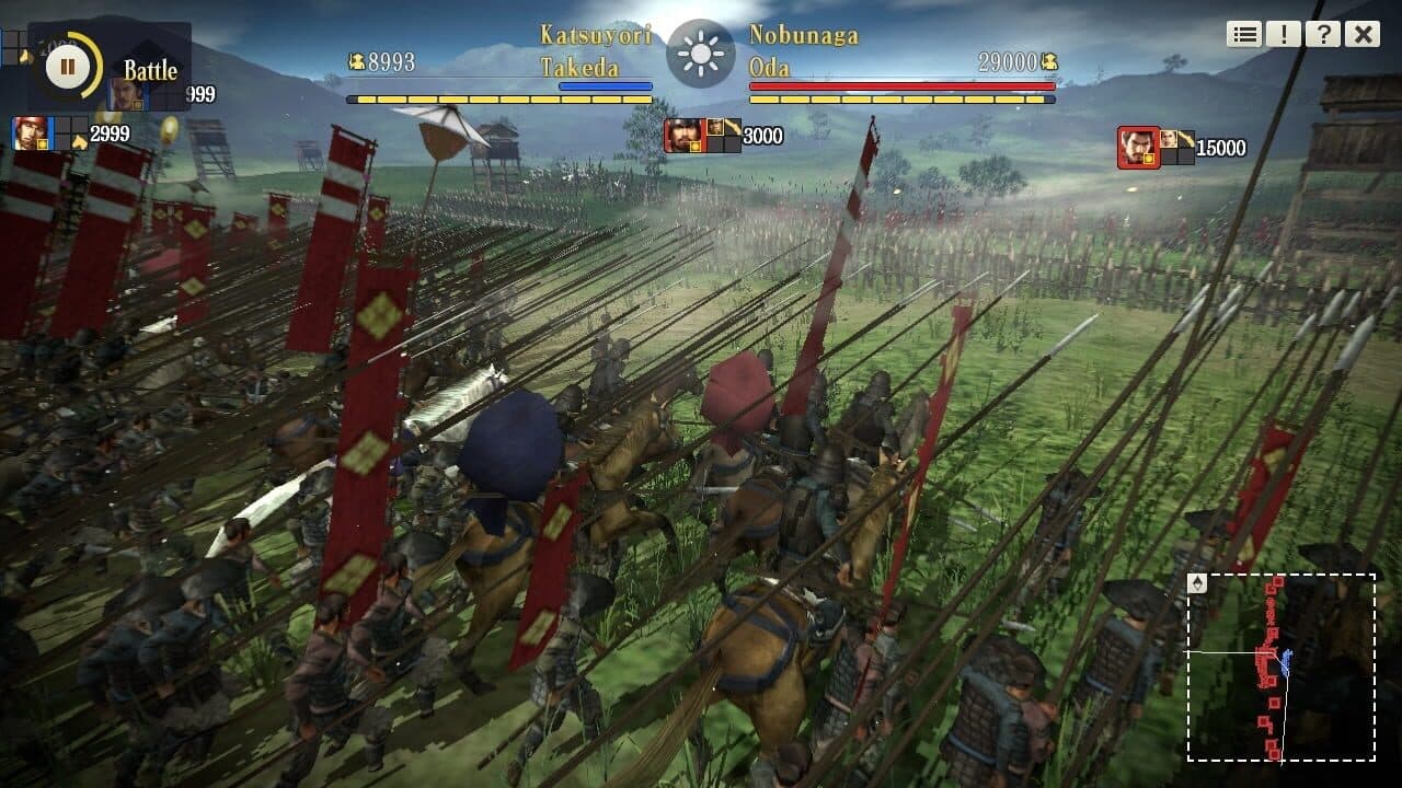 Nobunaga's Ambition: Sphere of Influence - Scenario 5: Battle of Nagashino thumbnail 4
