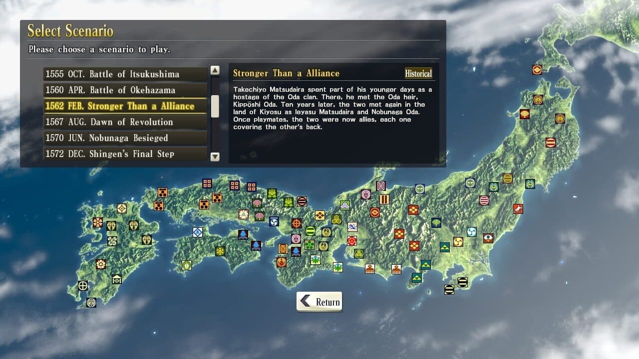 Nobunaga's Ambition: Sphere of Influence - Scenario 1: Stronger Than a Alliance thumbnail 3