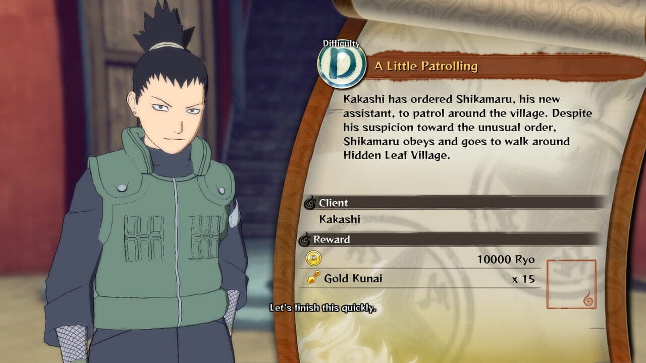 Naruto Shippuden: Ultimate Ninja Storm 4 - Shikamaru's Tale Extra Scenario thumbnail 3