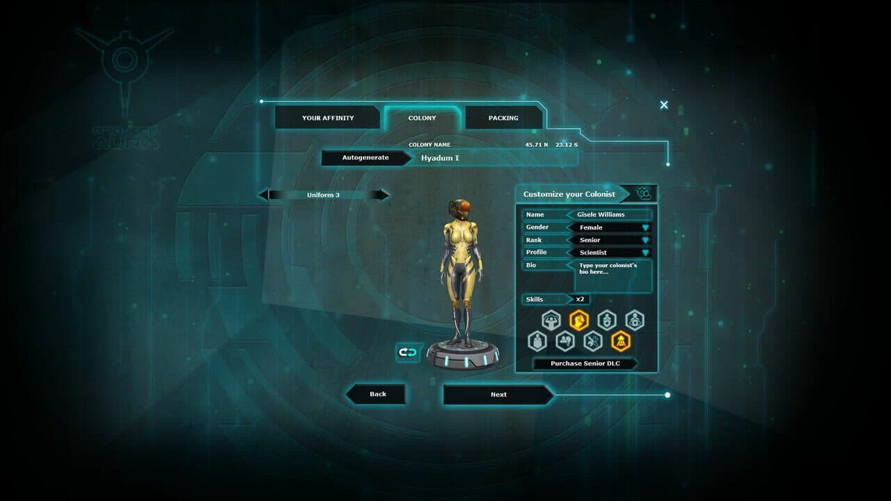 Project Aura: Senior Colonist thumbnail 3