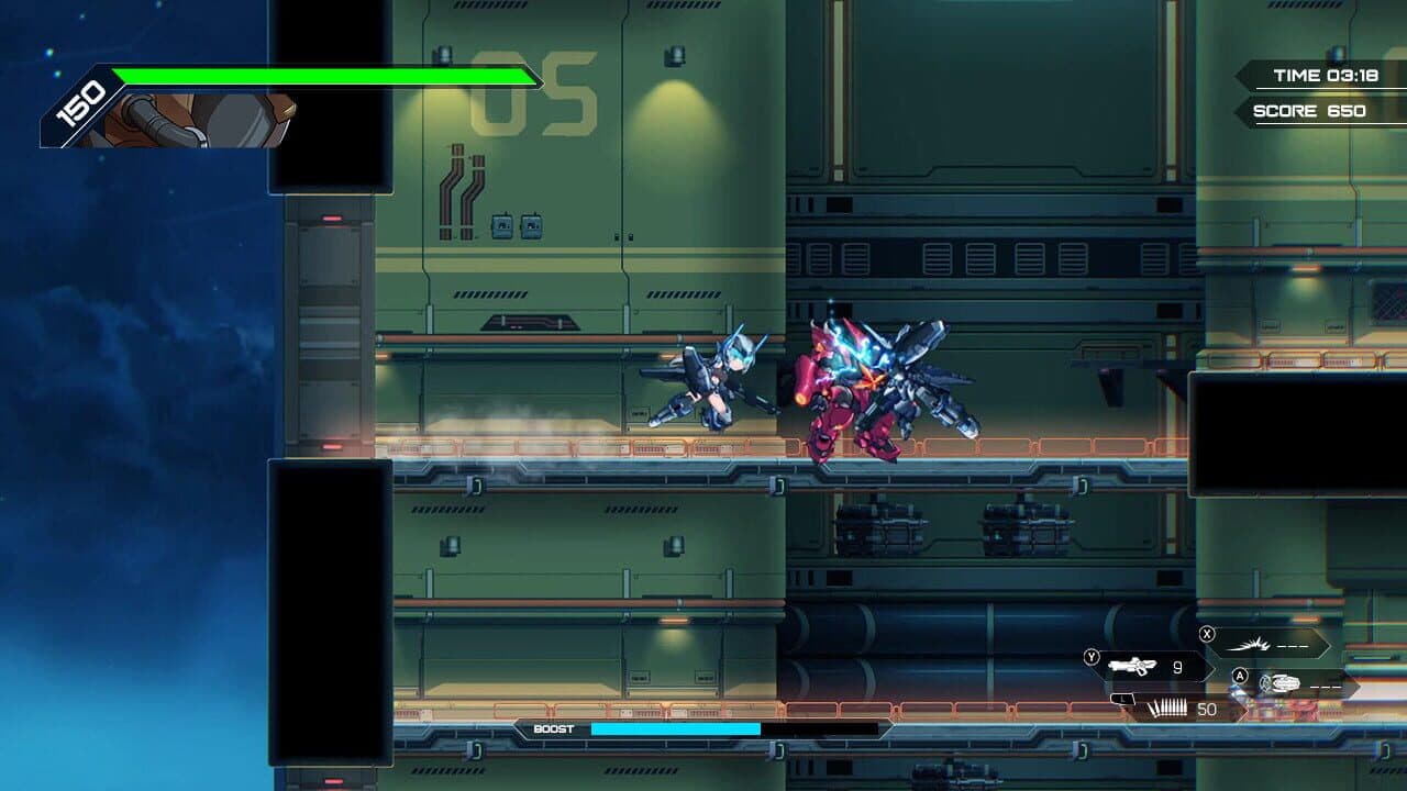 Hardcore Mecha: Thunderbolt Otome screenshot 1