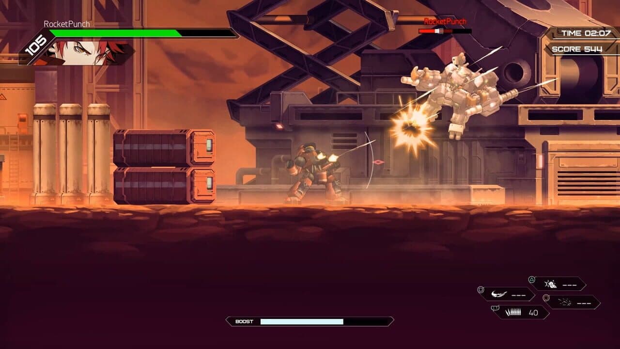 Hardcore Mecha: Graeme screenshot 1