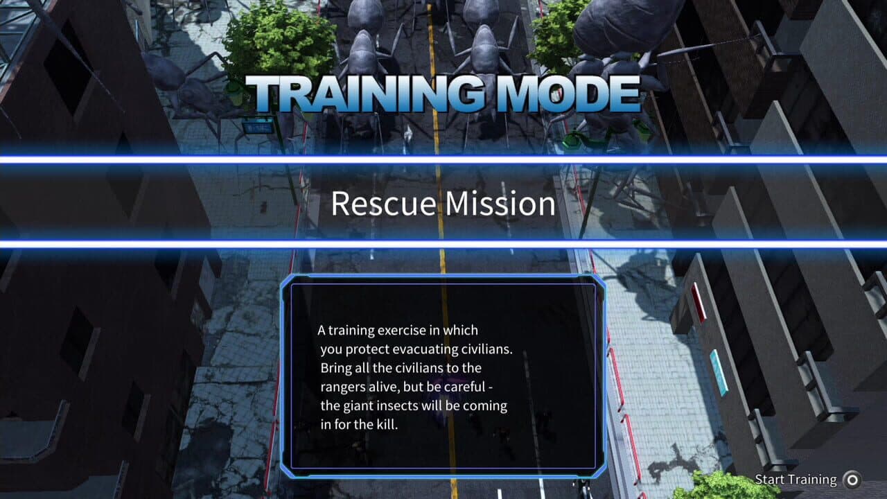 Earth Defense Force 4.1: Wing Diver the Shooter - Training Mode thumbnail 2