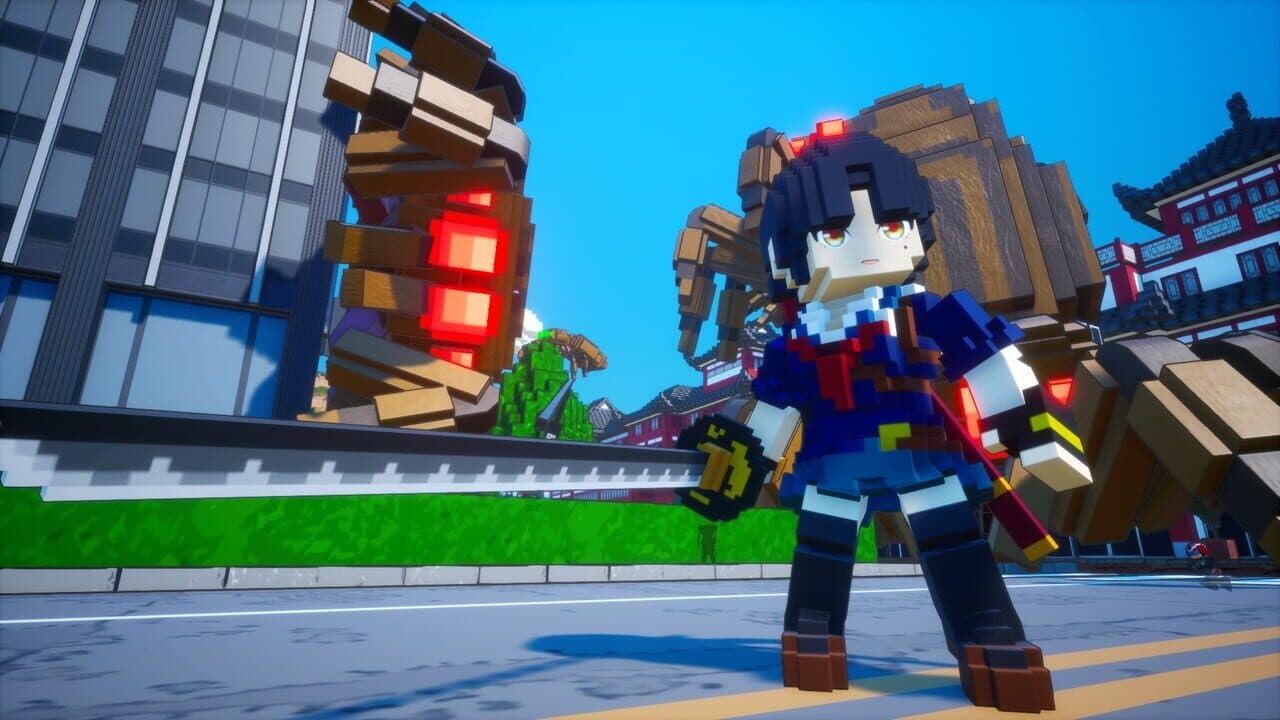 Earth Defense Force: World Brothers - Saki, the Crazed Little Sister Swordswoman from "OneeChanbara" thumbnail 2