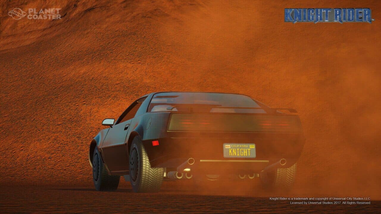 Planet Coaster: Knight Rider K.I.T.T. Construction Kit thumbnail 3