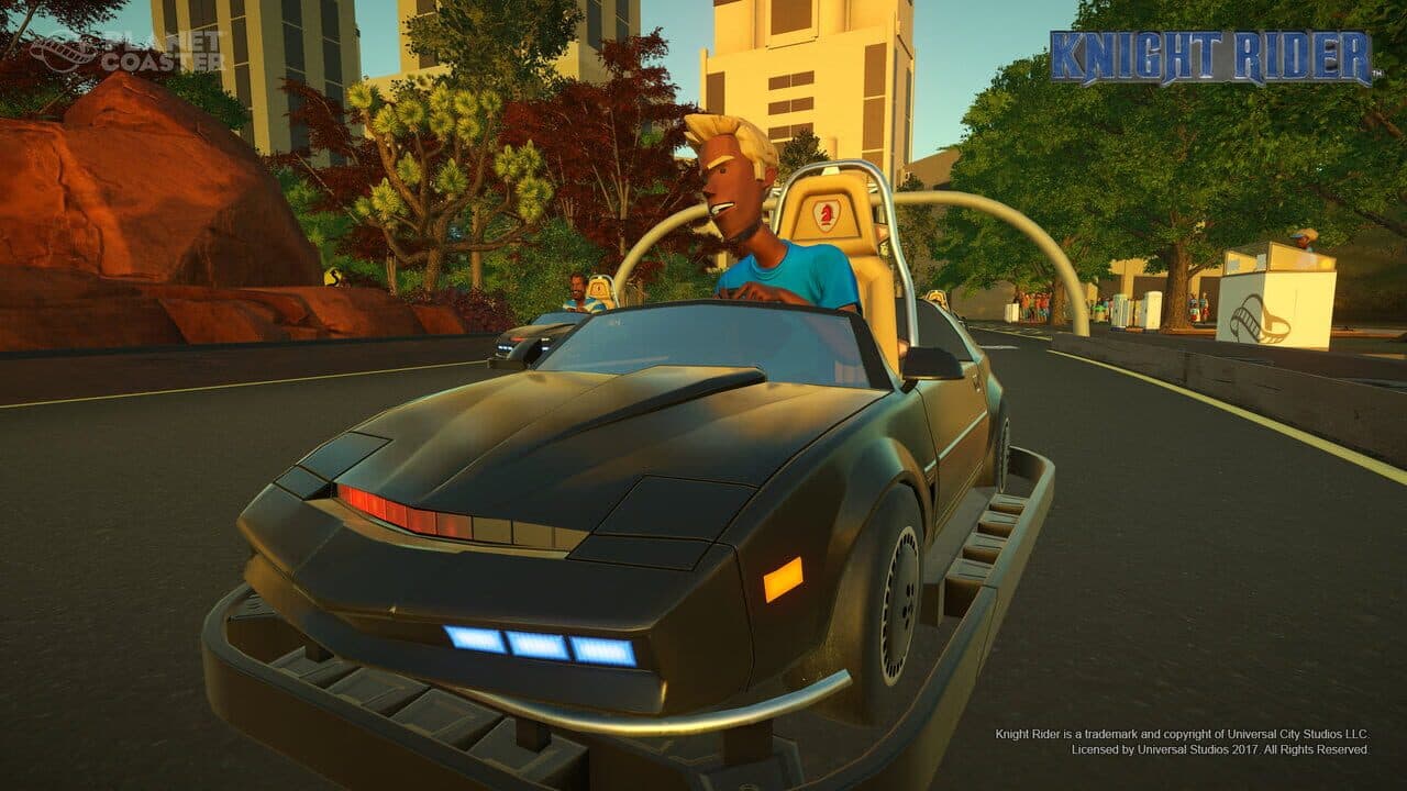 Planet Coaster: Knight Rider K.I.T.T. Construction Kit thumbnail 4