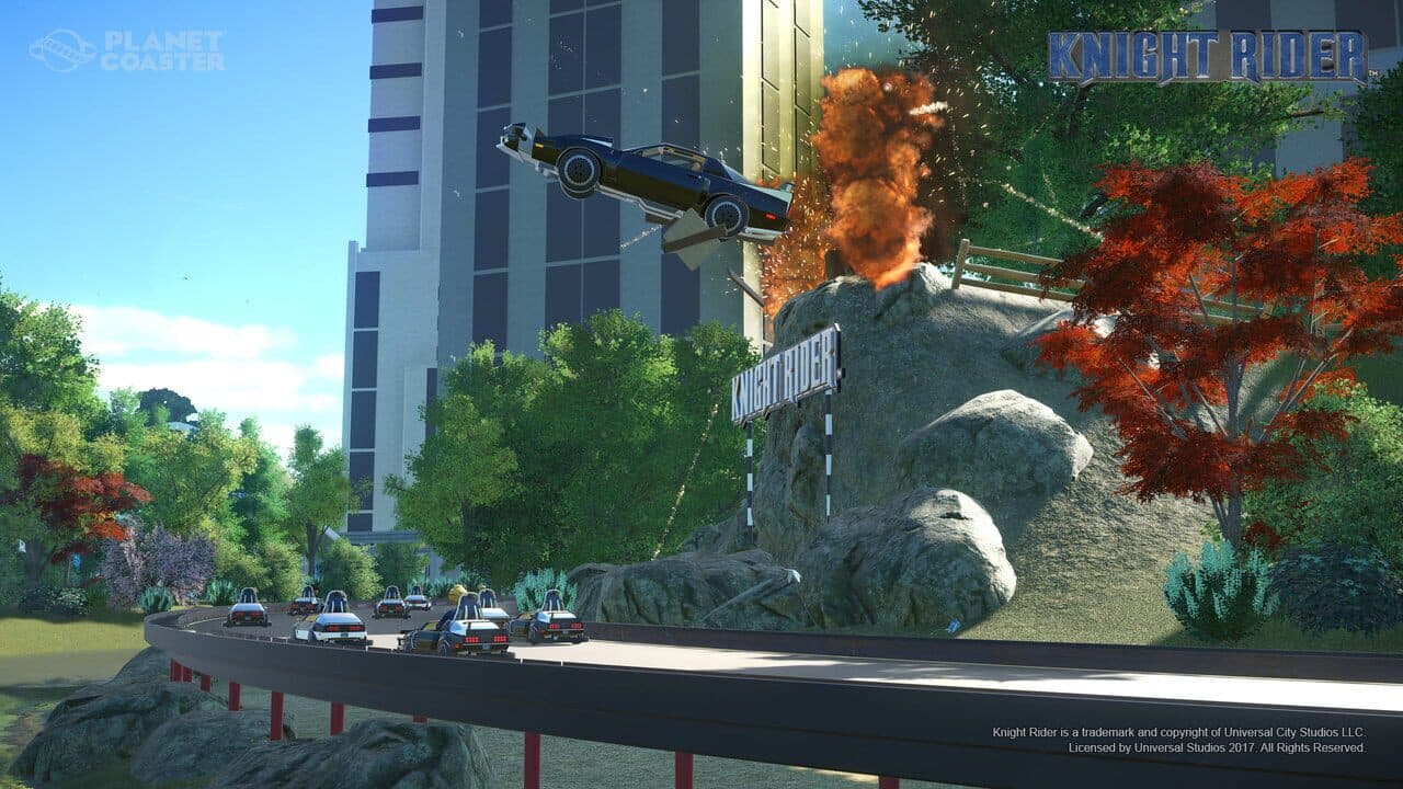 Planet Coaster: Knight Rider K.I.T.T. Construction Kit thumbnail 5