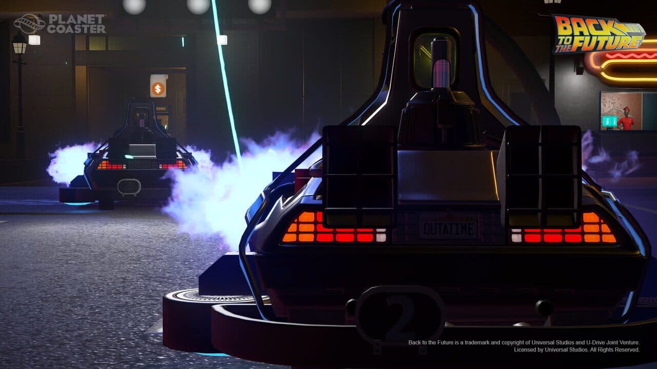 Planet Coaster: Back to the Future Time Machine Construction Kit thumbnail 5