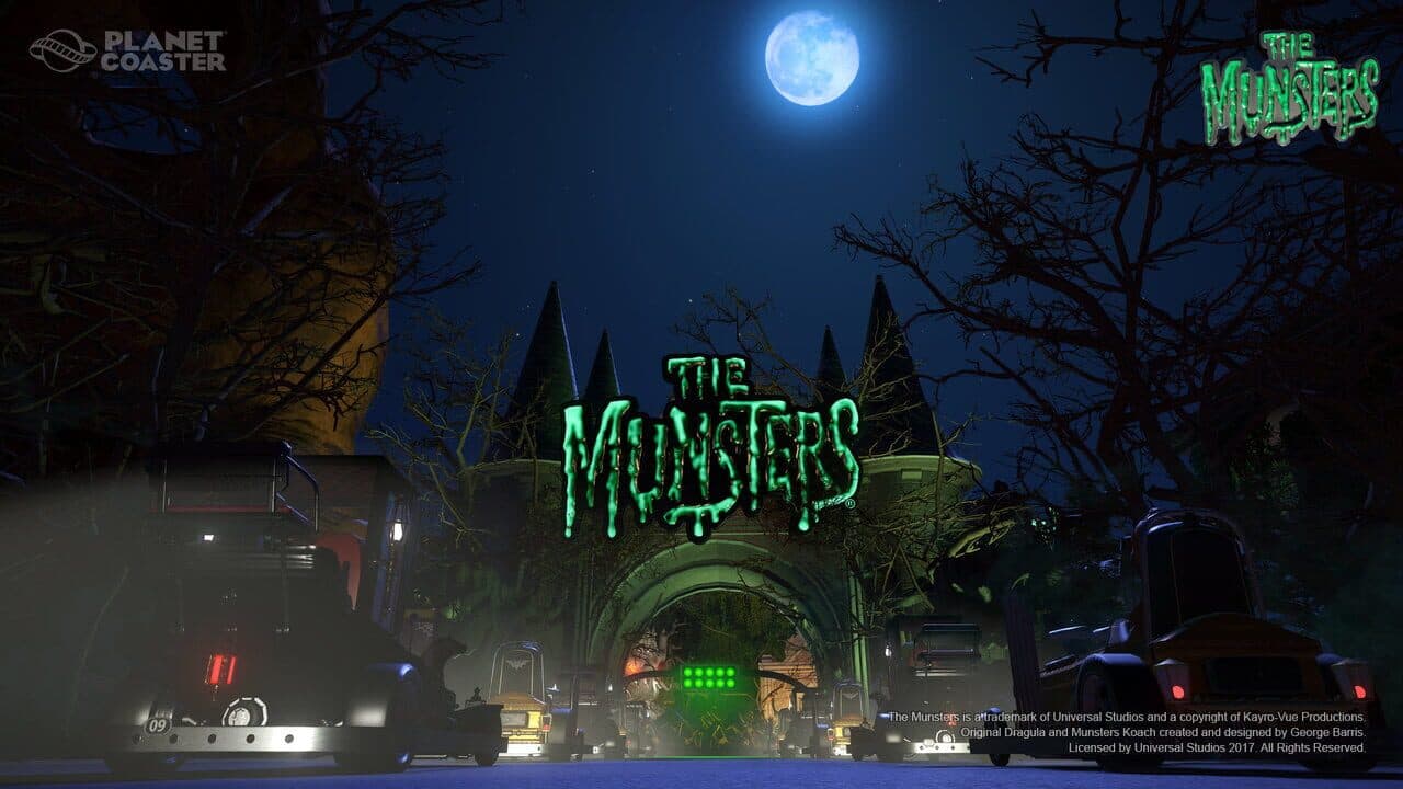 Planet Coaster: The Munsters Munster Koach Construction Kit thumbnail 2