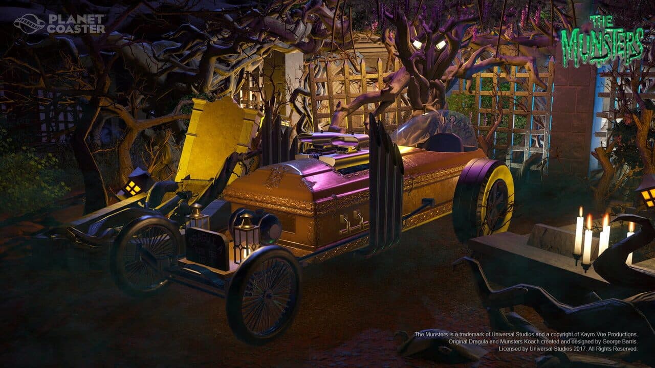 Planet Coaster: The Munsters Munster Koach Construction Kit thumbnail 4