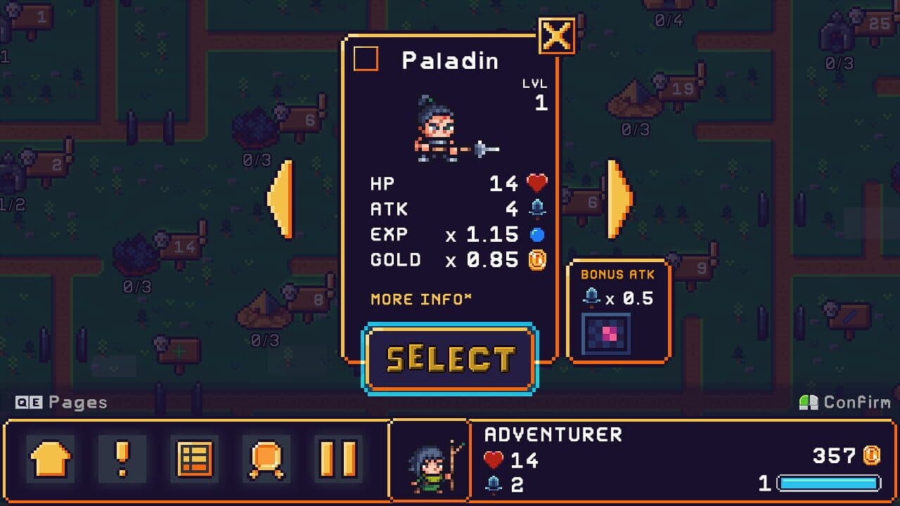 S.U.M. Slay Uncool Monsters: Paladin screenshot 1