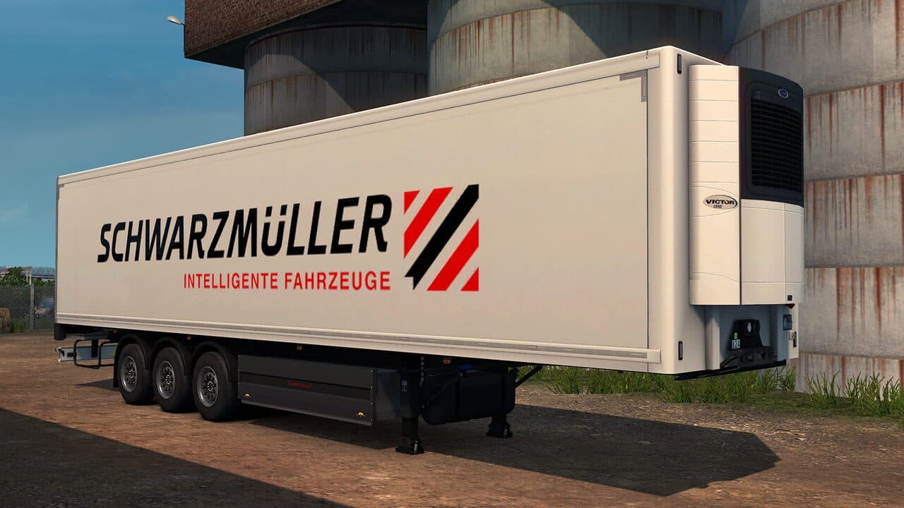 Euro Truck Simulator 2: Schwarzmüller Trailer Pack thumbnail 2