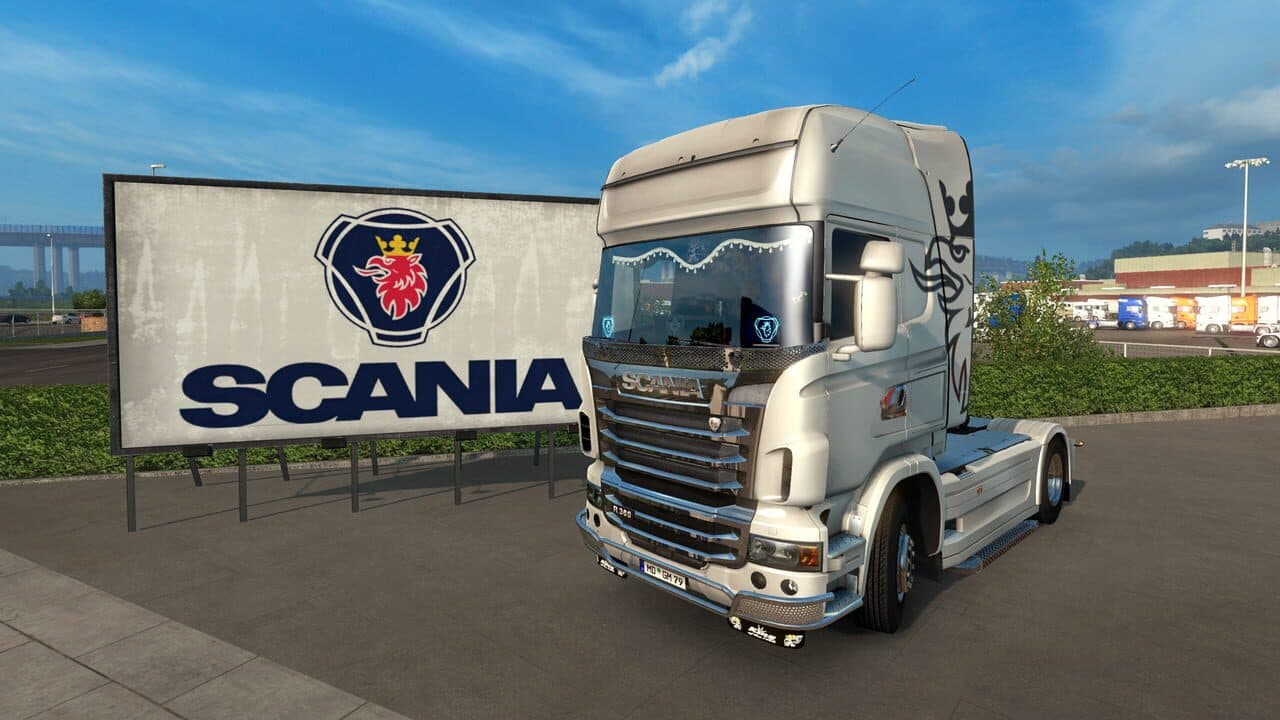 Euro Truck Simulator 2: Mighty Griffin Tuning Pack screenshot 1