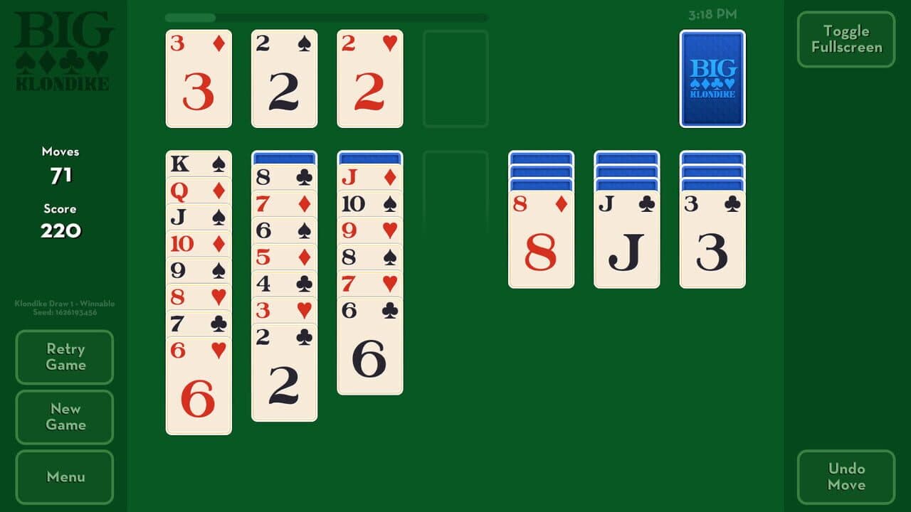 Big Klondike: Classic Solitaire thumbnail 2
