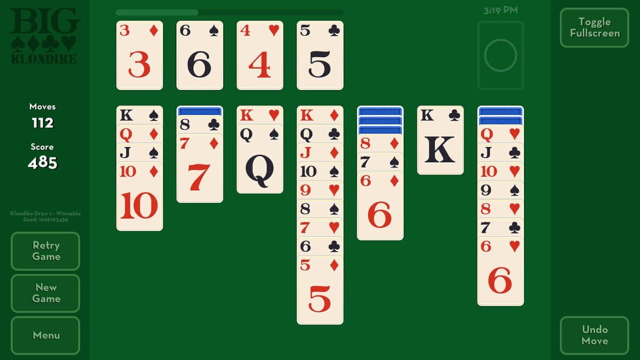 Big Klondike: Classic Solitaire thumbnail 3