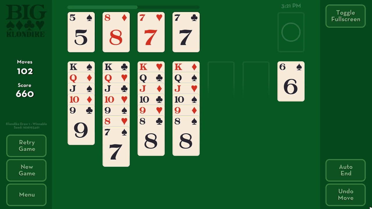 Big Klondike: Classic Solitaire thumbnail 4