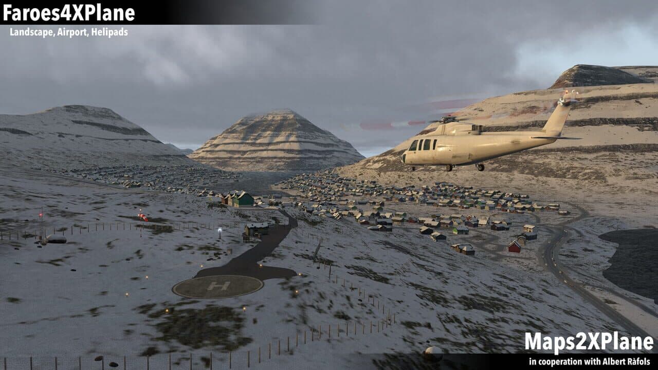 X-Plane 11: Aerosoft - Faroe Islands XP thumbnail 13