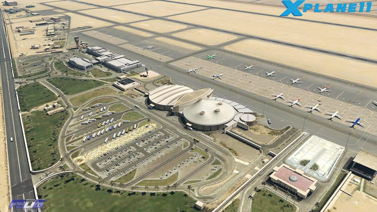 X-Plane 11: FSDG - Sharm El-Sheikh XP thumbnail 4