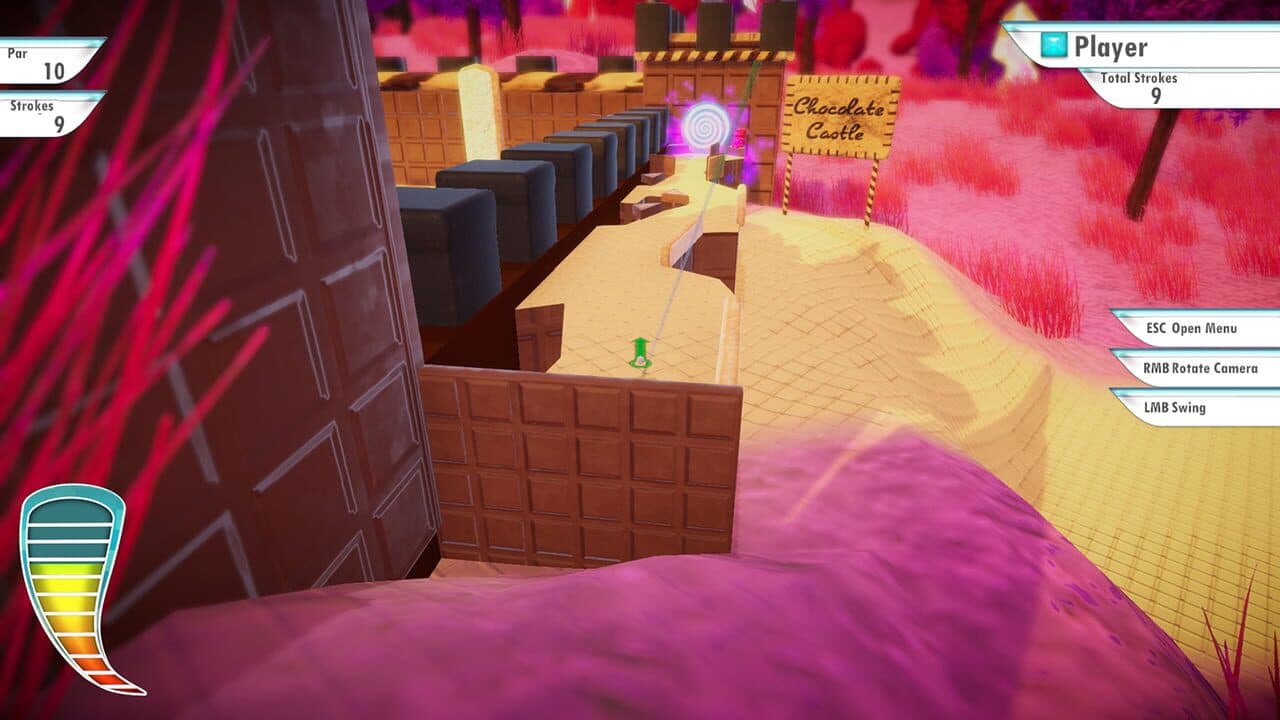 3D MiniGolf: Candy Shop screenshot 1