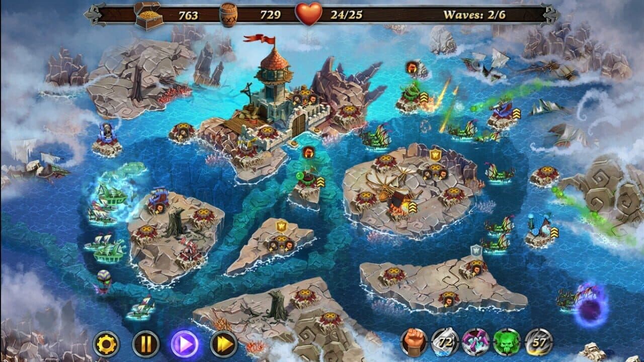 Fort Defense: Bermuda Triangle screenshot 1
