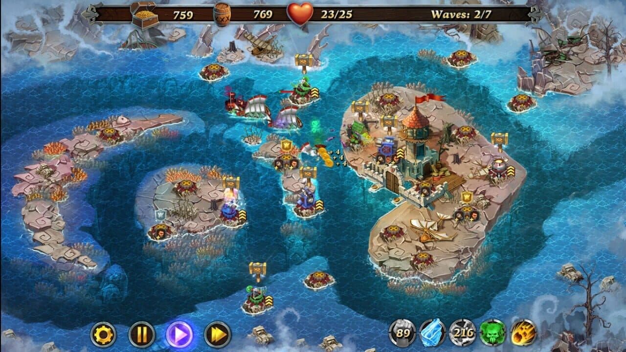 Fort Defense: Bermuda Triangle thumbnail 3