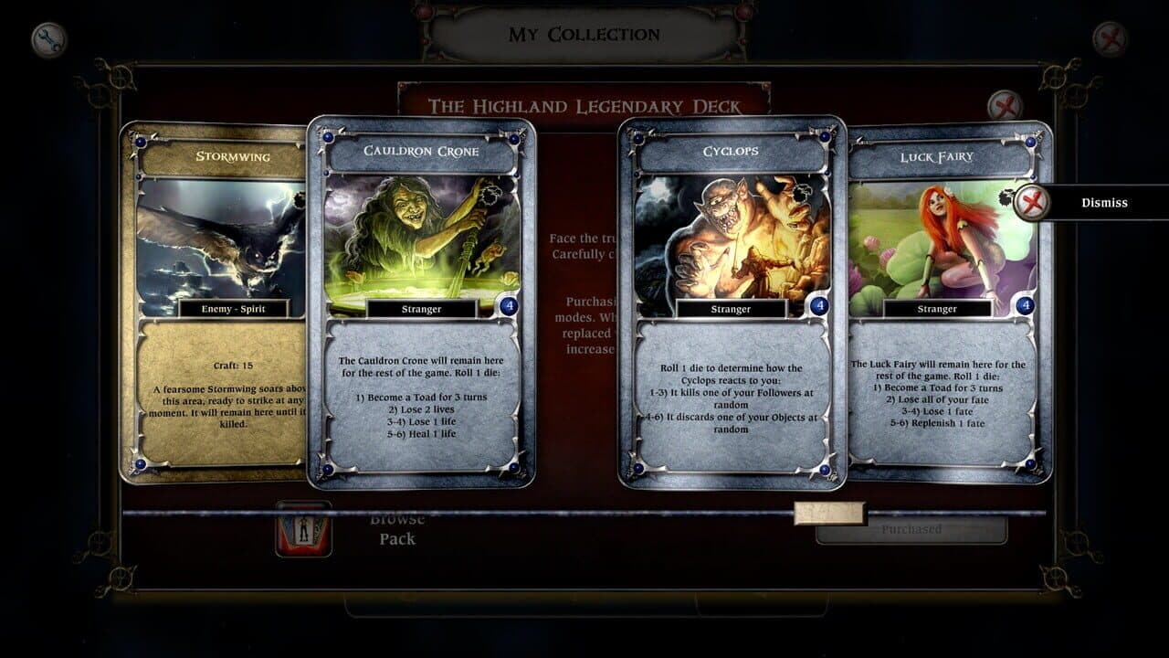 Talisman: The Highland Expansion - Legendary Deck thumbnail 2