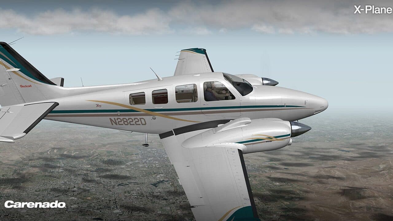 X-Plane 10 Global: Carenado - B58 Baron thumbnail 2